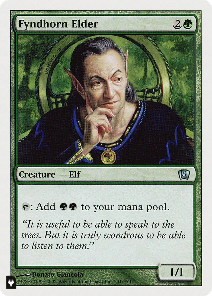 Fyndhorn Elder [The List] 1