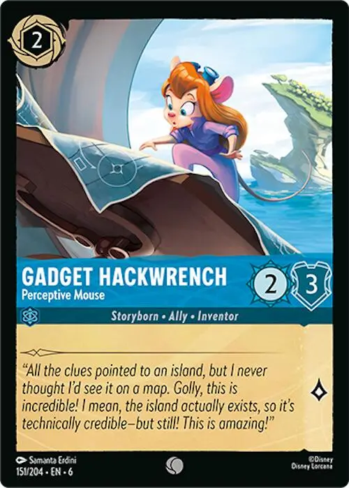 Gadget Hackwrench - Perceptive Mouse (151/204) [Azurite Sea] 1