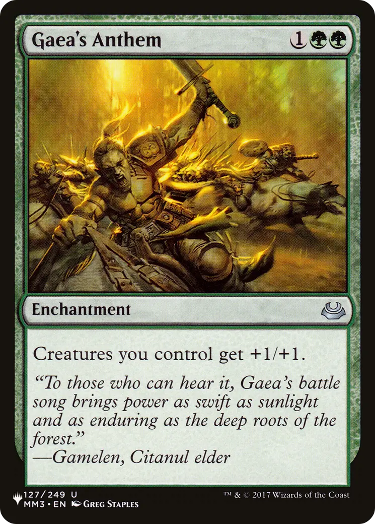 Gaea's Anthem (Mm3) [The List] 1