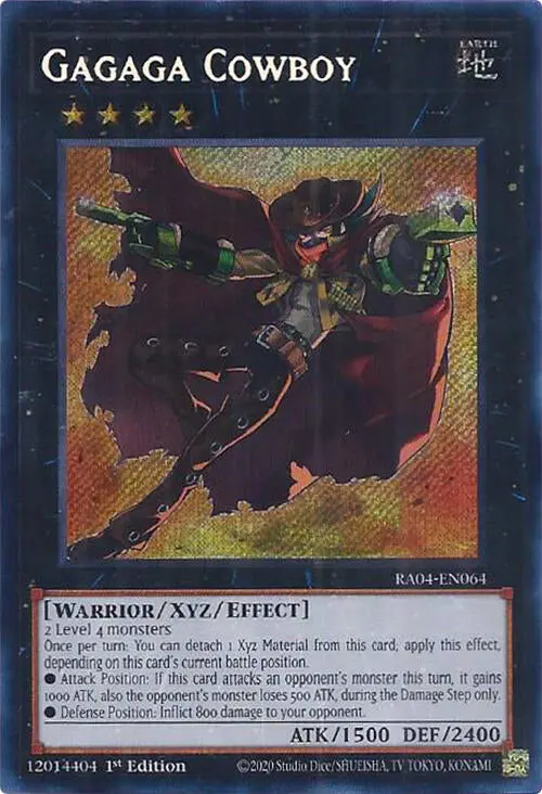 Gagaga Cowboy [Ra04-En064] Secret Rare 1
