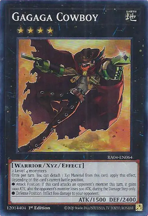 Gagaga Cowboy [Ra04-En064] Super Rare 1