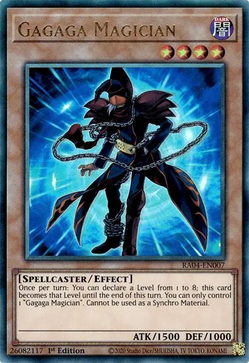 Gagaga Magician [Ra04-En007] Prismatic Ultimate Rare 1