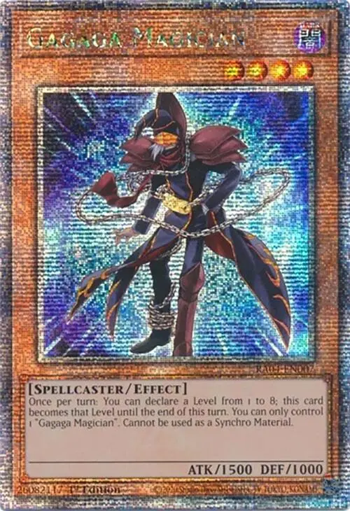 Gagaga Magician [Ra04-En007] Quarter Century Secret Rare 1