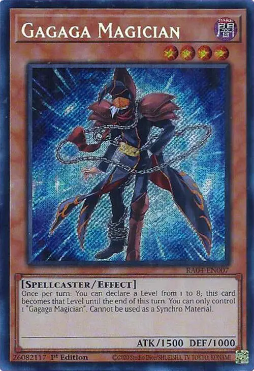 Gagaga Magician [Ra04-En007] Secret Rare 1