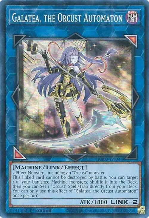 Galatea, The Orcust Automaton [Ra03-En044] Super Rare 1