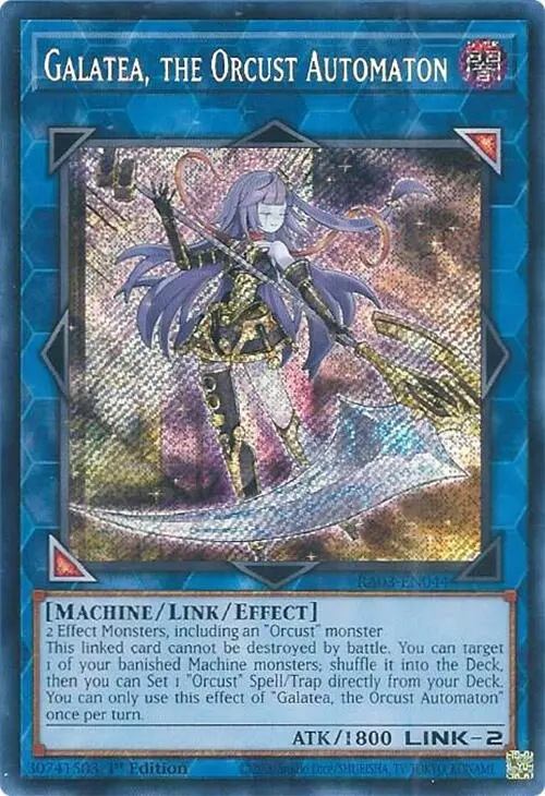Galatea, The Orcust Automaton (Secret Rare) [Ra03-En044] Secret Rare 1
