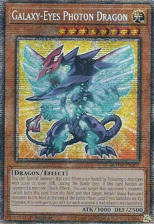 Galaxy-Eyes Photon Dragon (Starlight Rare) [Blmm-En007] Starlight Rare 1