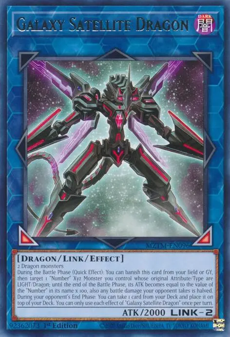 Galaxy Satellite Dragon [Mztm-En096] Rare 1