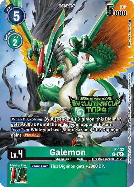Galemon [P-132] (2024 Evolution Cup Top 4) [Promotional Cards] 1