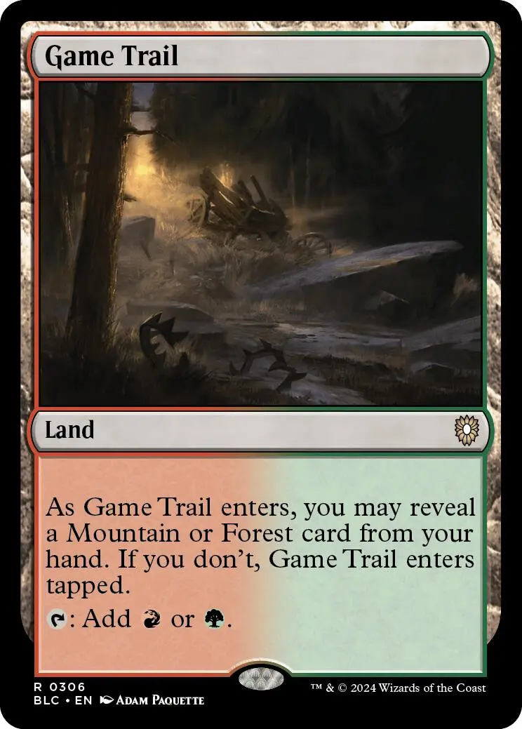 Game Trail [Bloomburrow Commander] 1