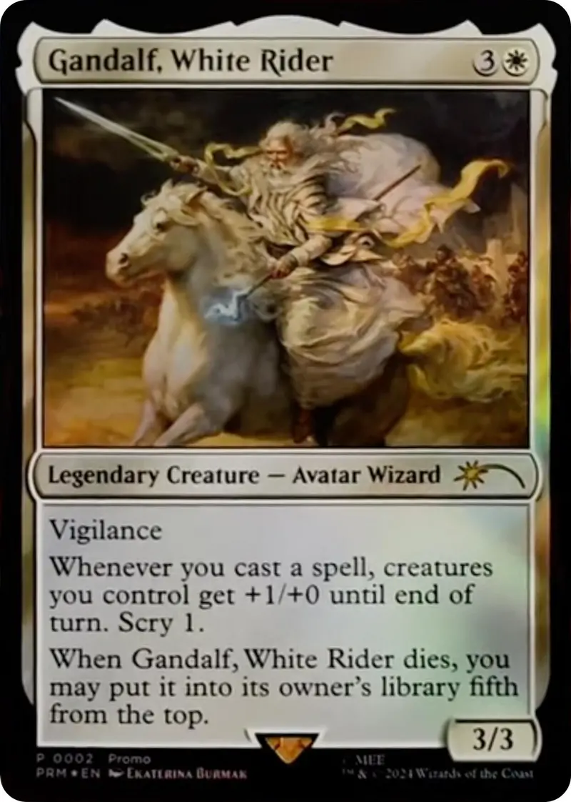 Gandalf, White Rider [Resale Promos] 1