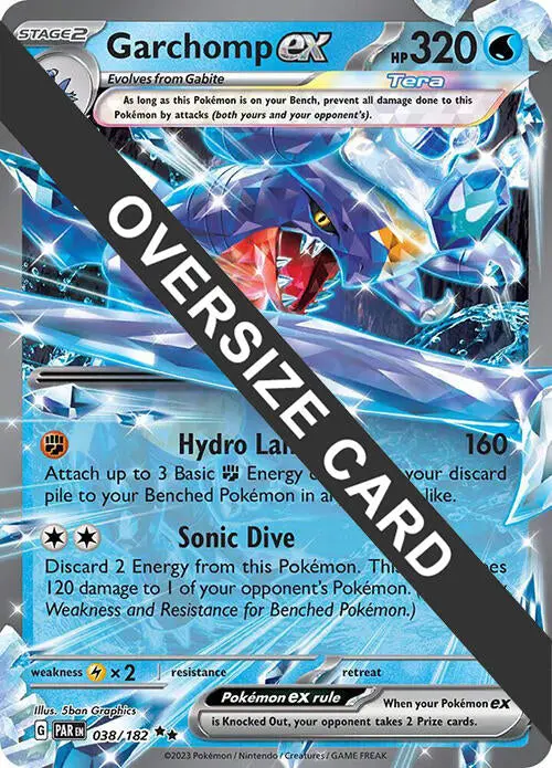 Garchomp Ex (038) (Jumbo Card) [Scarlet & Violet: Black Star Promos] 1