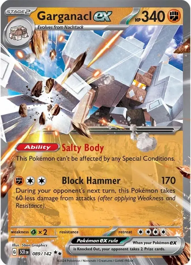Garganacl Ex (089/142) [Scarlet & Violet: Stellar Crown] 1