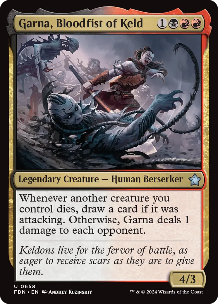 Garna, Bloodfist Of Keld [Foundations] 1