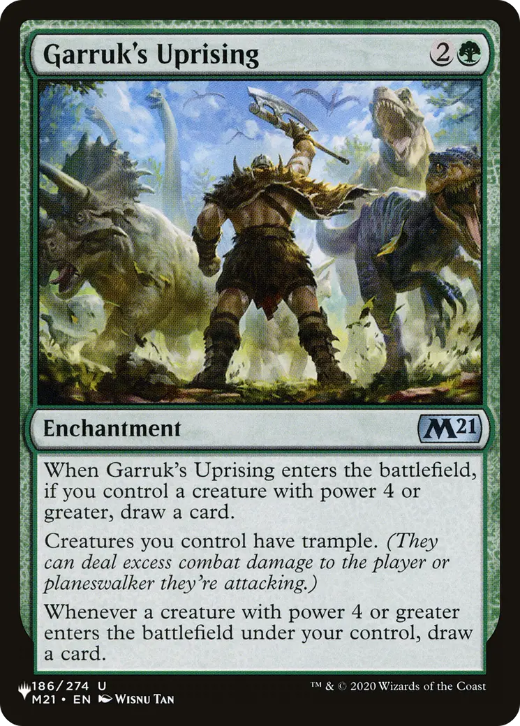 Garruk's Uprising [The List] 1
