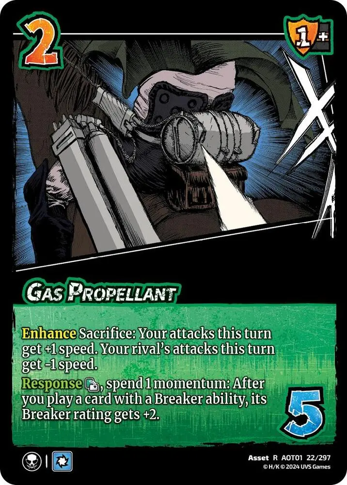 Gas Propellant - Foil 1
