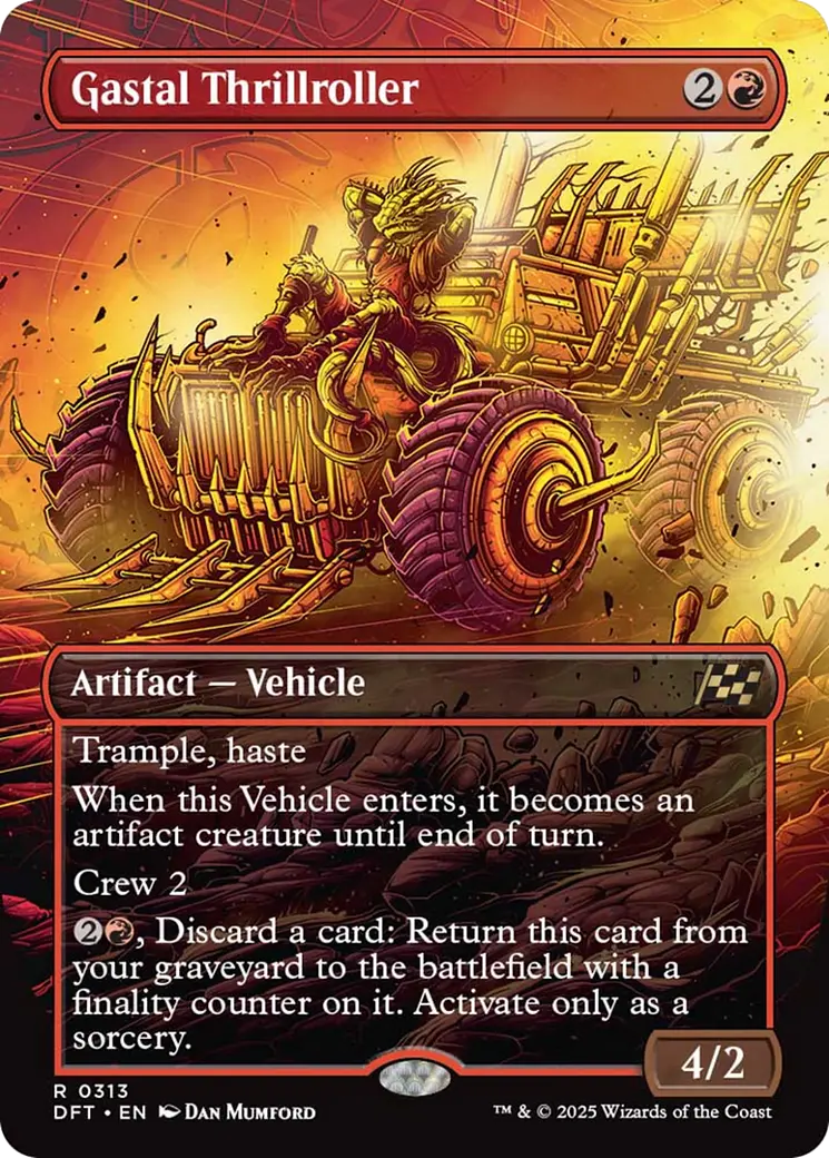 Gastal Thrillroller (Borderless) [Aetherdrift] 1