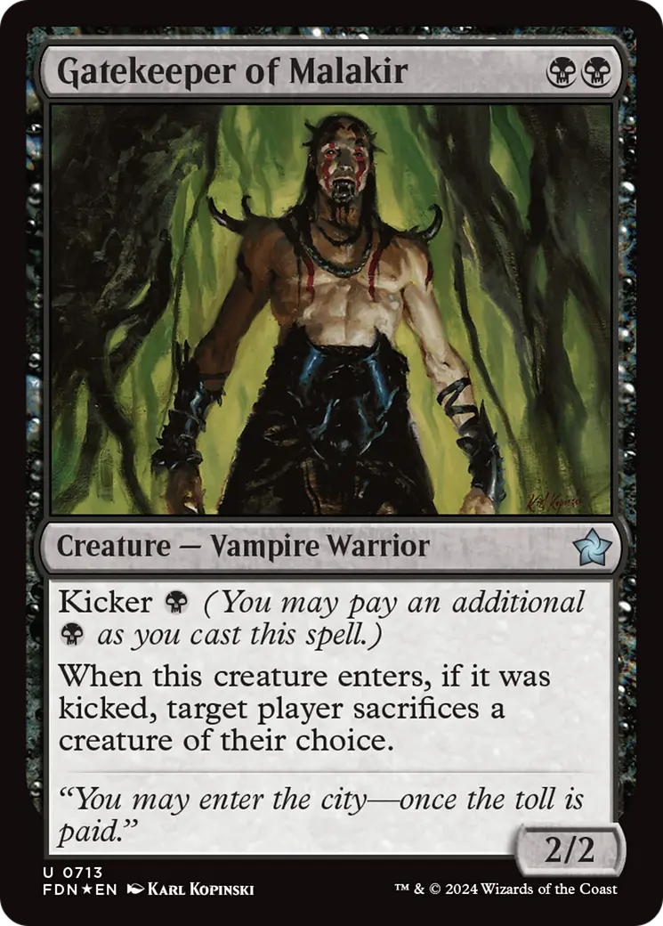 Gatekeeper Of Malakir [Foundations] 1