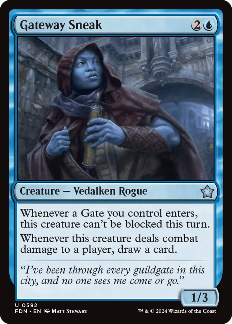 Gateway Sneak [Foundations] 1