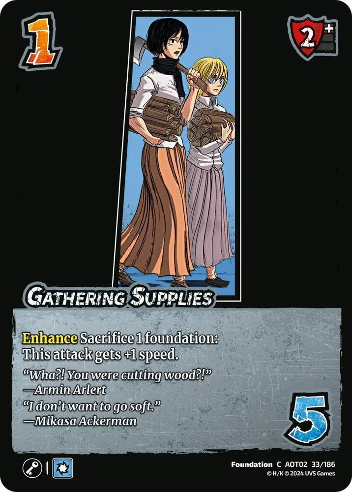 Gathering Supplies - Attack On Titan: Origins Of Power (Aot02) 1
