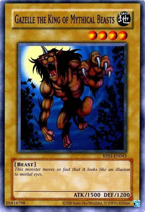 Gazelle The King Of Mythical Beasts [Rp01-En043] Common 1