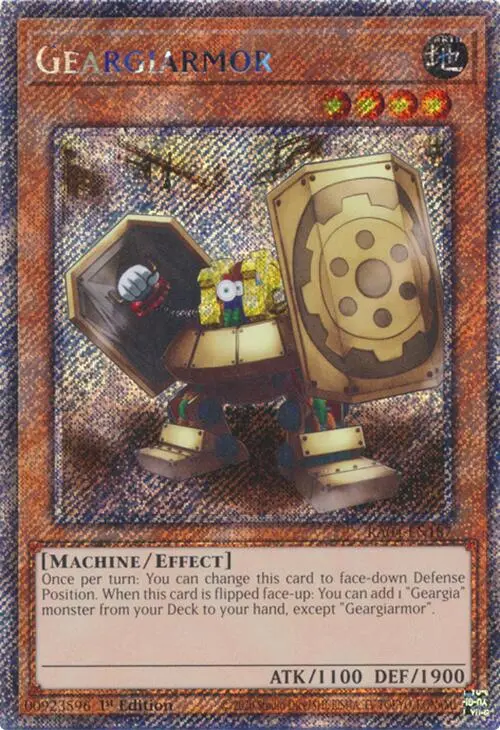 Geargiarmor [Ra04-En187] Platinum Secret Rare 1