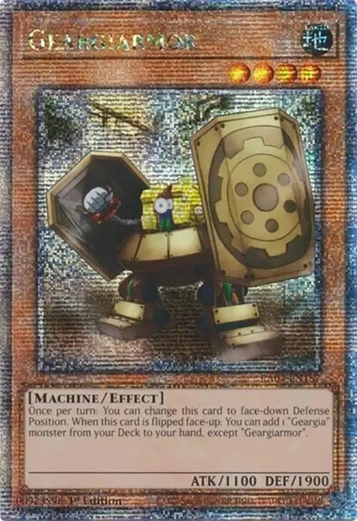 Geargiarmor [Ra04-En187] Quarter Century Secret Rare 1