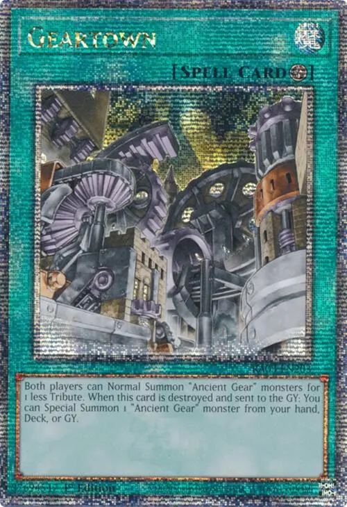 Geartown (Quarter Century Secret Rare) [Ra03-En203] Quarter Century Secret Rare 1