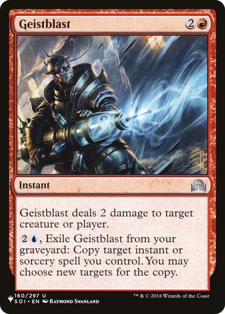 Geistblast [The List] 1