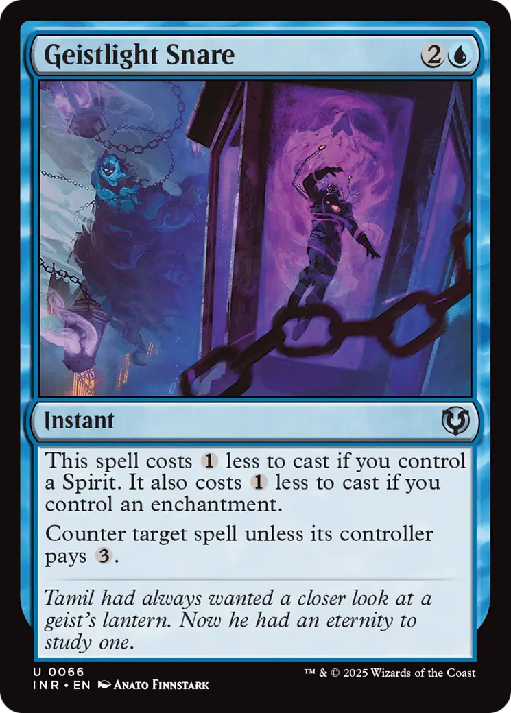 Geistlight Snare [Innistrad Remastered] 1