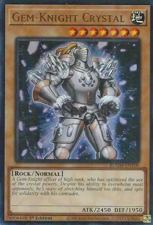Gem-Knight Crystal [Blmm-En100] Ultra Rare 1