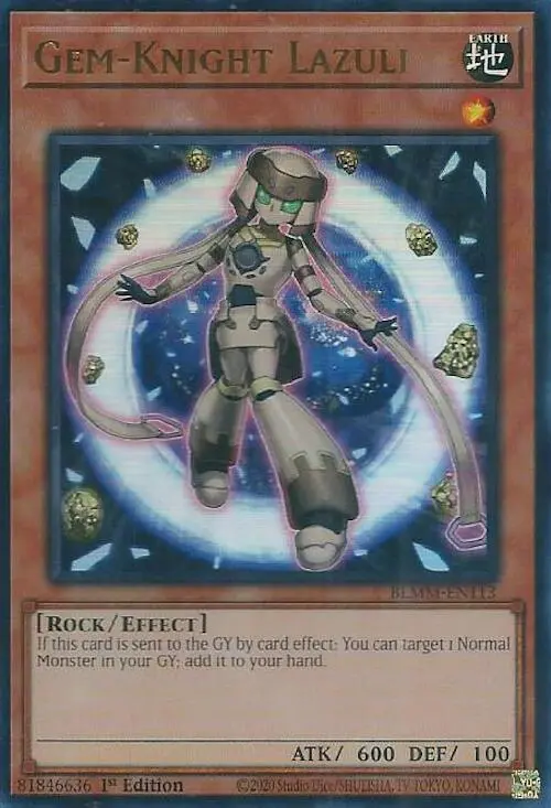 Gem-Knight Lazuli [Blmm-En113] Ultra Rare 1