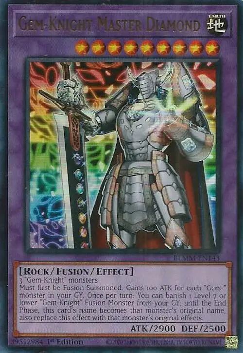 Gem-Knight Master Diamond [Blmm-En143] Ultra Rare 1