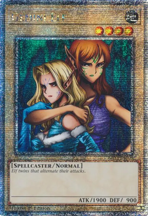 Gemini Elf (Quarter Century Secret Rare) [Ra03-En109] Quarter Century Secret Rare 1