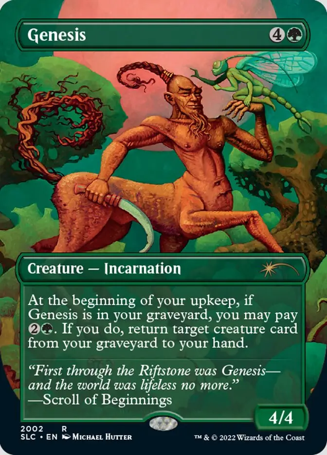 Genesis (Borderless) [Secret Lair Countdown Kit] 1