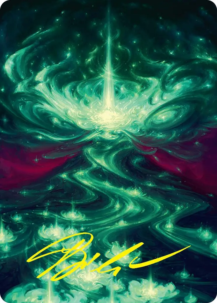 Genesis Wave Art Card (54/54) (Gold-Stamped Signature) [Foundations Art Series] 1