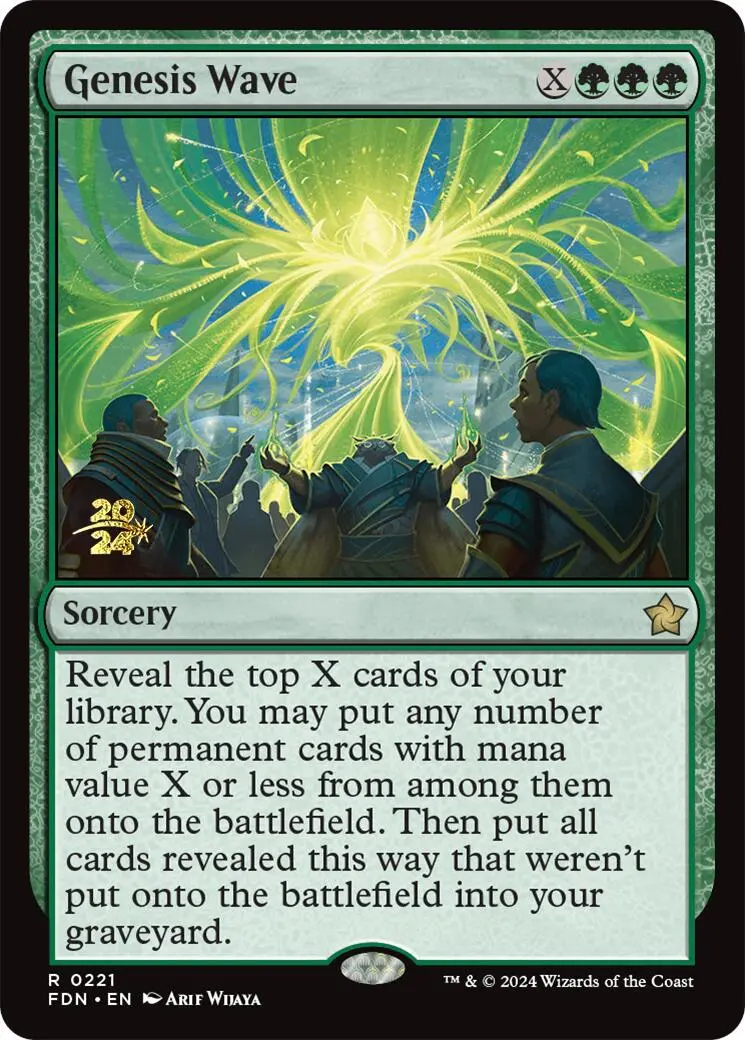 Genesis Wave [Foundations Prerelease Promos] 1