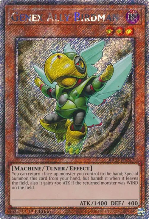Genex Ally Birdman (Platinum Secret Rare) [Ra03-En247] Platinum Secret Rare 1