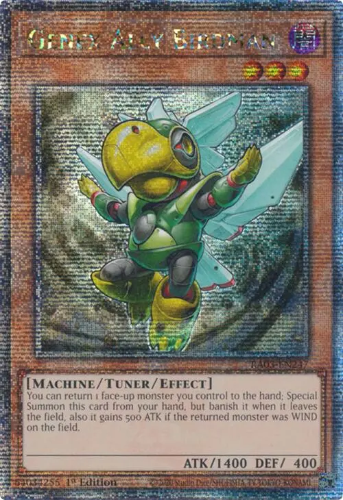 Genex Ally Birdman (Quarter Century Secret Rare) [Ra03-En247] Quarter Century Secret Rare 1
