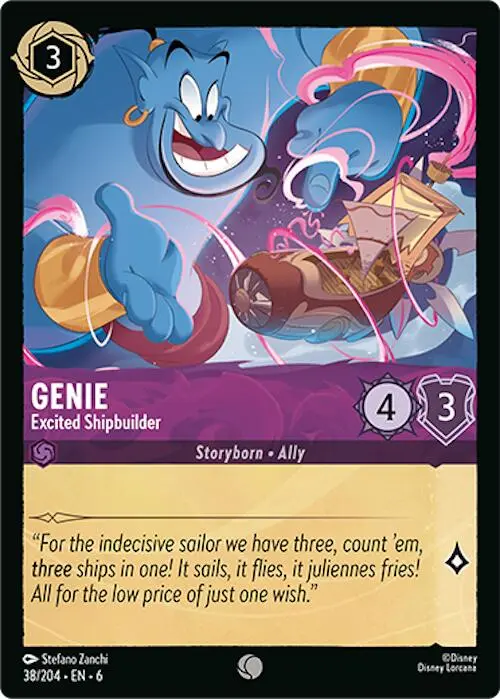 Genie - Excited Shipbuilder (38/204) [Azurite Sea] 1