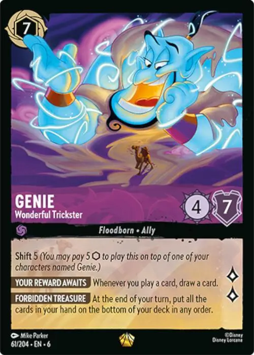 Genie - Wonderful Trickster (61/204) [Azurite Sea] 1