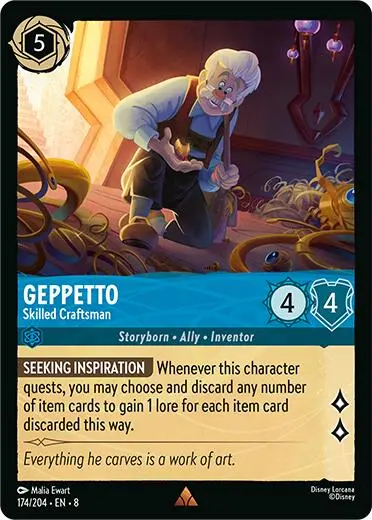 Geppetto – Skilled Craftsman (174/204) [Reign Of Jafar] 1