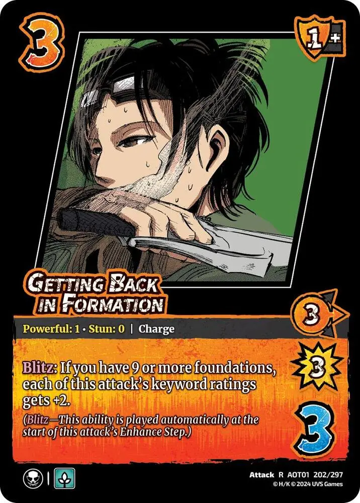 Getting Back In Formation - Foil 1
