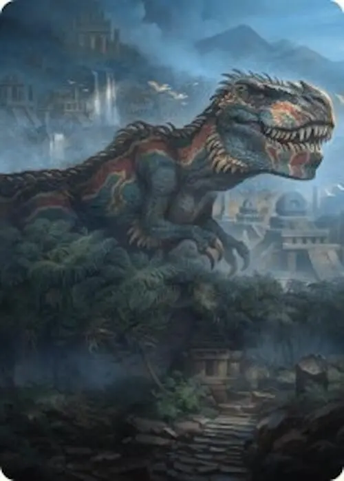 Ghalta, Primal Hunger Art Card (41/54) [Foundations Art Series] 1