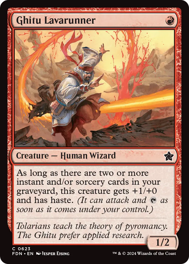 Ghitu Lavarunner [Foundations] 1