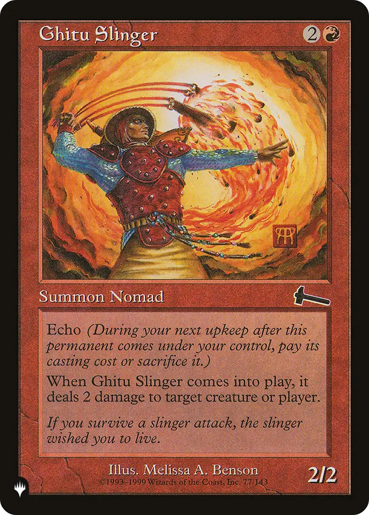 Ghitu Slinger [The List] 1