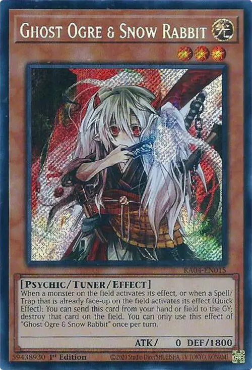 Ghost Ogre & Snow Rabbit [Ra04-En015] Secret Rare 1