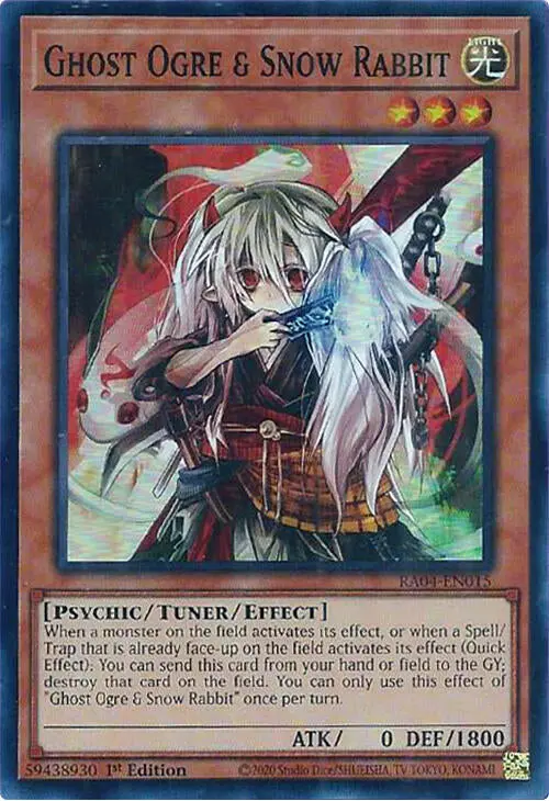 Ghost Ogre & Snow Rabbit [Ra04-En015] Super Rare 1