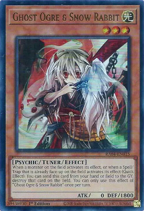 Ghost Ogre & Snow Rabbit [Ra04-En015] Ultra Rare 1