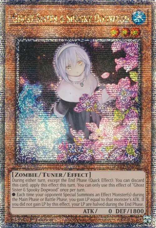 Ghost Sister & Spooky Dogwood (Alternate Art) (Quarter Century Secret Rare) [Ra03-En020] Quarter Century Secret Rare 1